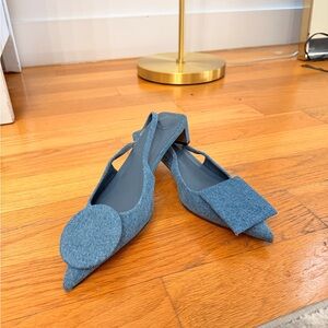 Jacquemus Duelo Denim Slingback